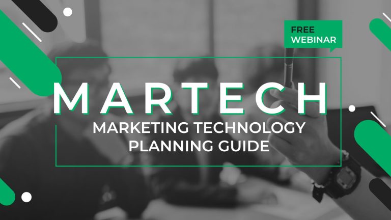 WEBINAR : MarTech Marketing Technology Planning Guide